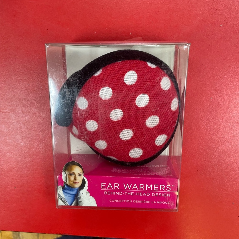 Ladies 180’s Brand Degree Mickey Mouse style earmuffs.